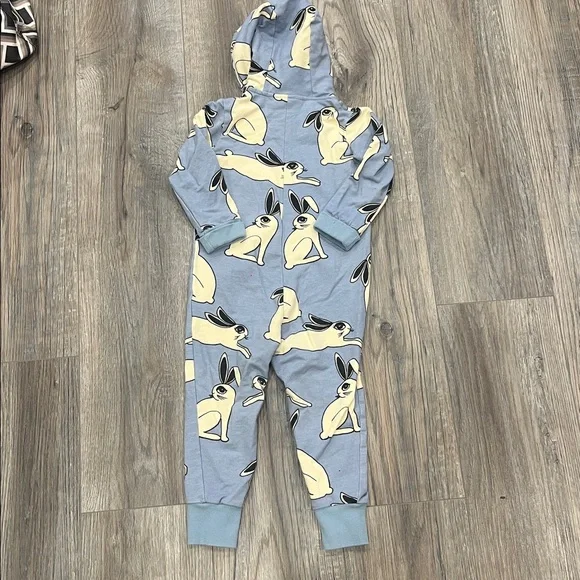 Mini Rodini Rabbit Onesie - Picture 5 of 7